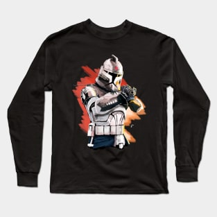 Commander Wolffe phase 1 Long Sleeve T-Shirt